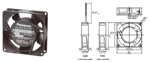 diagram of panasonic ac fan