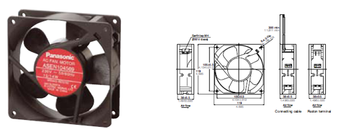 diagram of panasonic ac fan